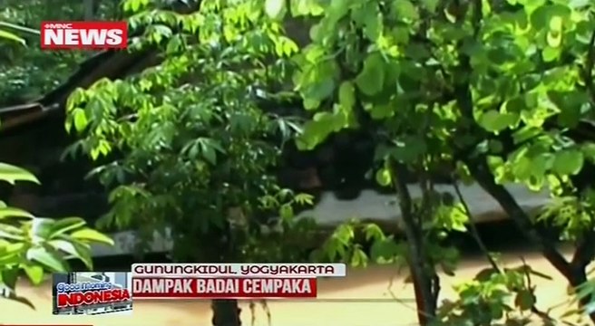 Dampak Badai Cempaka, Ratusan Rumah di Gunung Kidul Masih Terendam Banjir