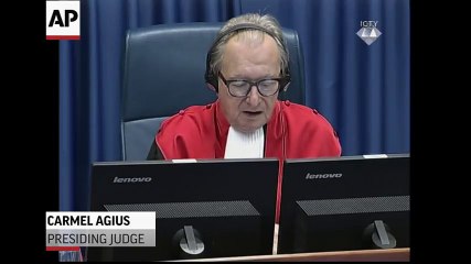 Slobodan Praljak dies after drinking poisonous liquid in Court.