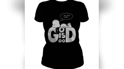 Snoopy all the time god is good shirt