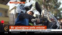 Heyecanlı anlar yaşandı