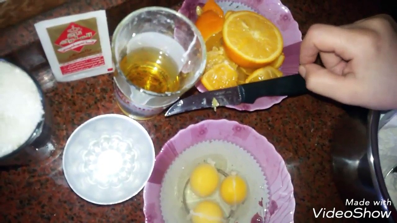 طريقه عمل كيكه البرتقال ف الخلاط بالذ طعم