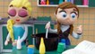 Frozen Elsa makes Spaghetti and Elsa baby gets dirty  Frozen Play Doh Cartoon Stop Motion-sWZztpdJ6O4