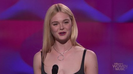 Elle Fanning: “Selena Gomez Always Uses Her Voice to Share Her Story” | Women in Music 2017