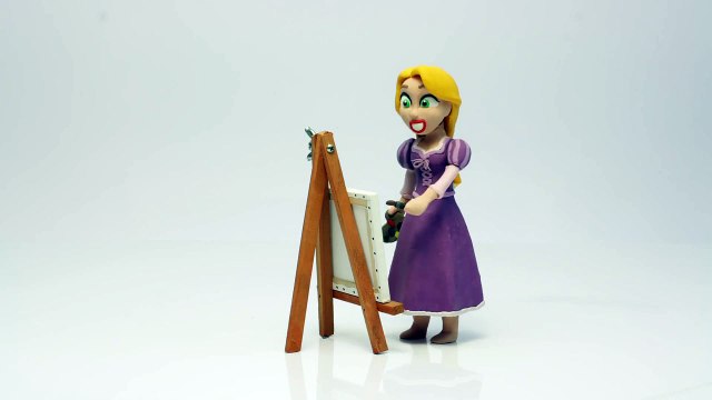 MINIONS (DESPICABLE ME 3) Play doh STOP MOTION videos Frozen Play Doh Cartoon Stop Motion-VjGkUgJd5MA