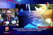 Fiscalía señala que socias peruanas de Odebrecht reunieron 15 millones de dólares para coimas
