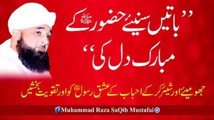Batain Suniye HUZOOR K Mubarik Dil Ki (Muhammad Raza SaQib Mustafai)