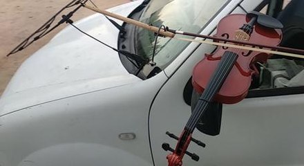 Car Plays Violin For The First Time And It Isn't Half Bad