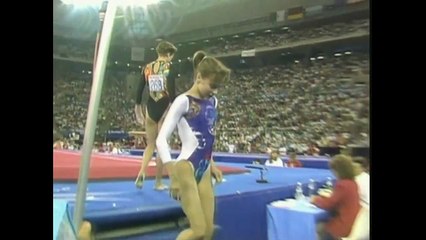 Henrietta Onodi FX - 1992 Olympics AA   HD(one of my all time faves)!-UI47X5O7mwE