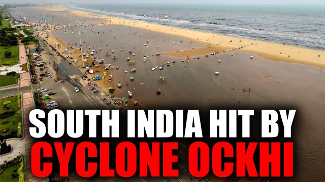 Cyclone Ockhi : Tamil Nadu and Kerala hit by heavy rain, schools to remain shut | Oneindia News