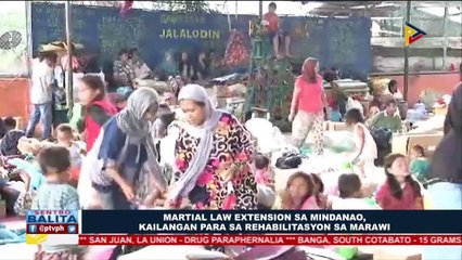 Télécharger la video: Martial law extension sa Mindanao, kailangan para sa rehabilitasyon sa Marawi