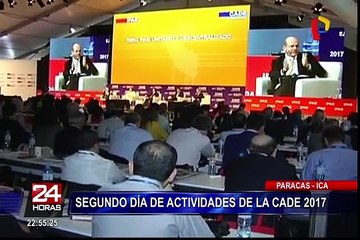 Download Video: Ica: así fue el segundo día de actividades de la CADE 2017