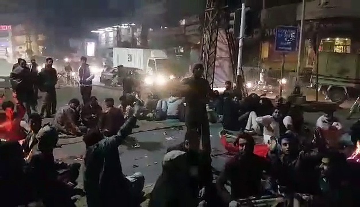 Protest At Lahore