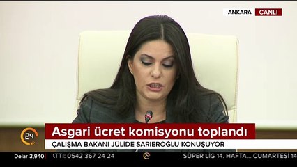 Asgari Ücret Tespit Komisyonu toplandı