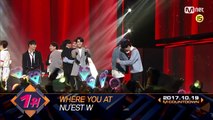 Top in 3rd of October, ‘NUEST W’ with 'WHERE YOU AT', Encore Stage! (in Full) M COUNTDOWN 171019 EP.-z85GA98vpdw