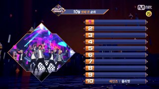 What are the TOP10 Songs in 3rd week of October M COUNTDOWN 171019 EP.545-BsL33BTdWUI
