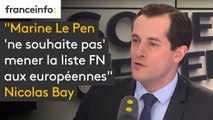 Marine Le Pen, tête de liste aux Européennes ? 