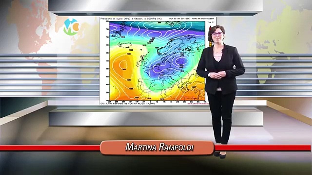Meteo Sabato 2 dicembre 2017
