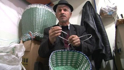 Cezayir'de İnşaat Atıklarından Yaptığı Sepet Hayatını Değiştirdi