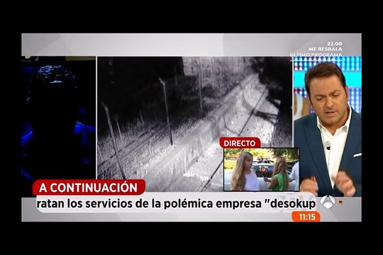 Caso Lucía Vivar. A3. Espejo Público. La altura de Lucía no es suficiente para que el tren la golpee. 2017.09.01