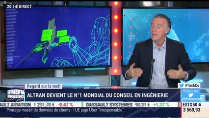 Regard sur la Tech: Altran devient le géant mondial du conseil en ingénierie - 30/11