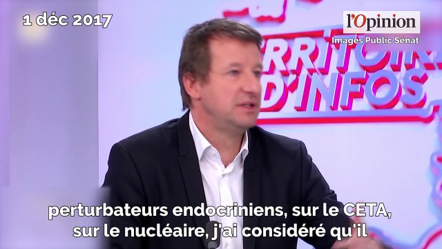 La nouvelle pique de Yannick Jadot contre Nicolas Hulot
