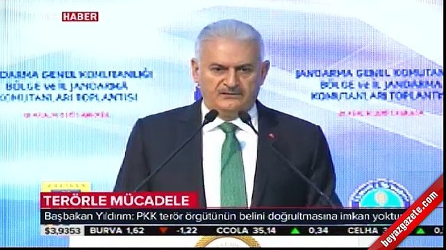 Binali Yıldırım: PKK bir daha belini doğrultamaz