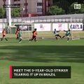 Antonio Neto, 9 ans, le nouveau surdoué du foot brésilien
