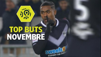 Top buts Ligue 1 Conforama - Novembre (saison 2017/2018)