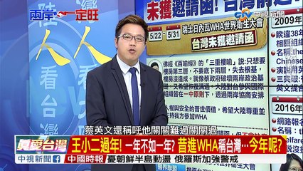 被WHA拒門外？！蔡政府當家…兩岸+國際空間都沒了？／EP24 了解與互信 兩岸一定旺20170427