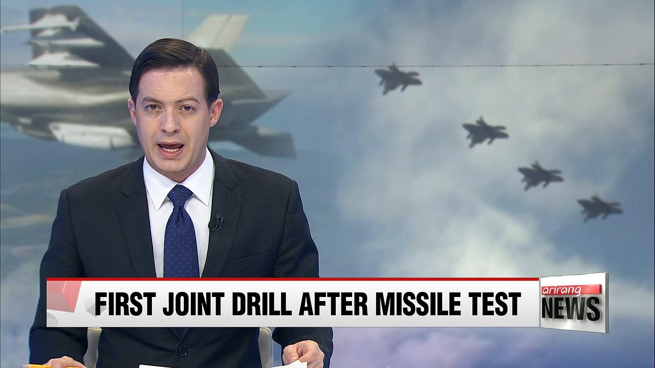 U.S. strategic assets arrive in S. Korea for first joint drill since N. Korea missile launch