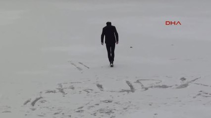 Ardahan'da Buz Kesti