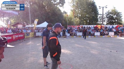 International à pétanque 2017 de Blangy-sur-Bresle : 8ème Gasparini VS Teissier