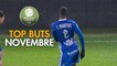 Top Buts Dominos Ligue 2 - Novembre (saison 2017/2018)