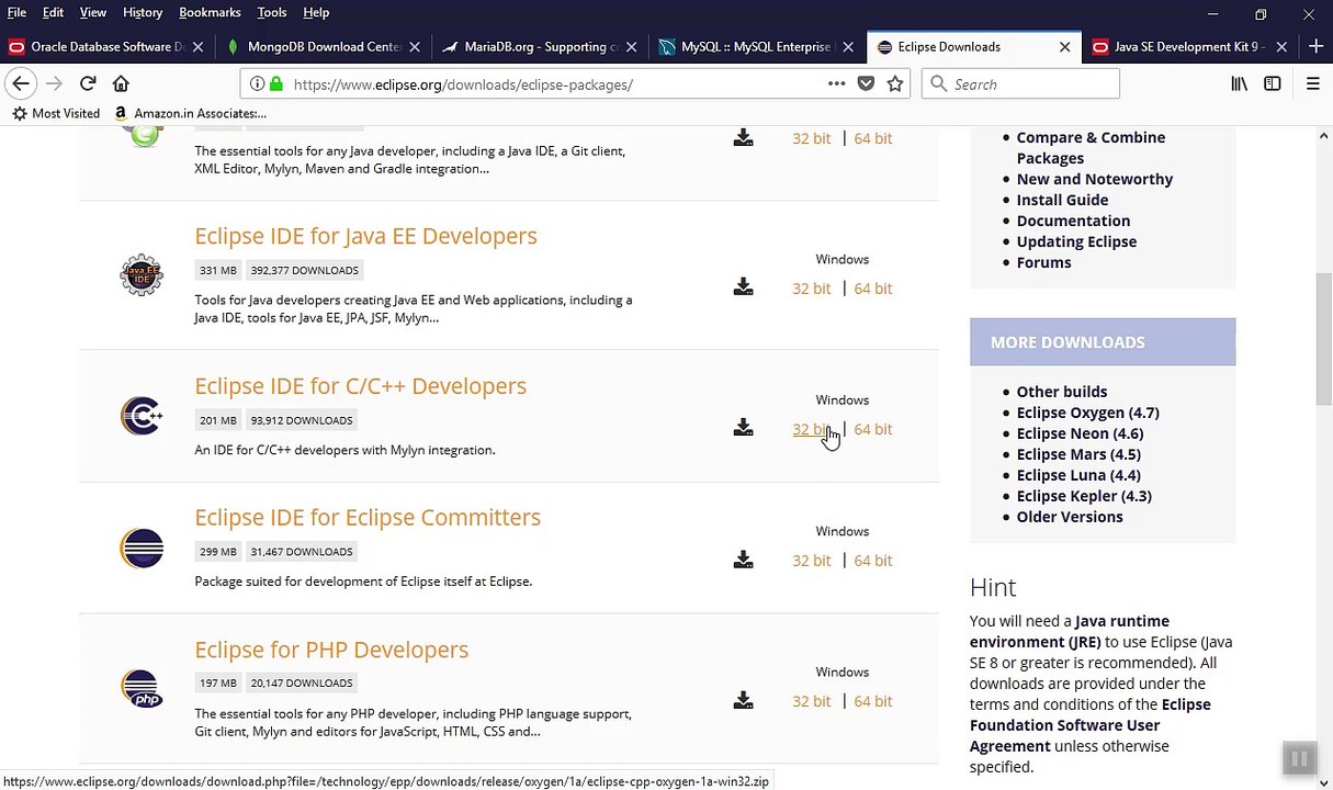 How to Download & Install ECLIPSE (64-bit) in Windows 10 Fall Creator Update
