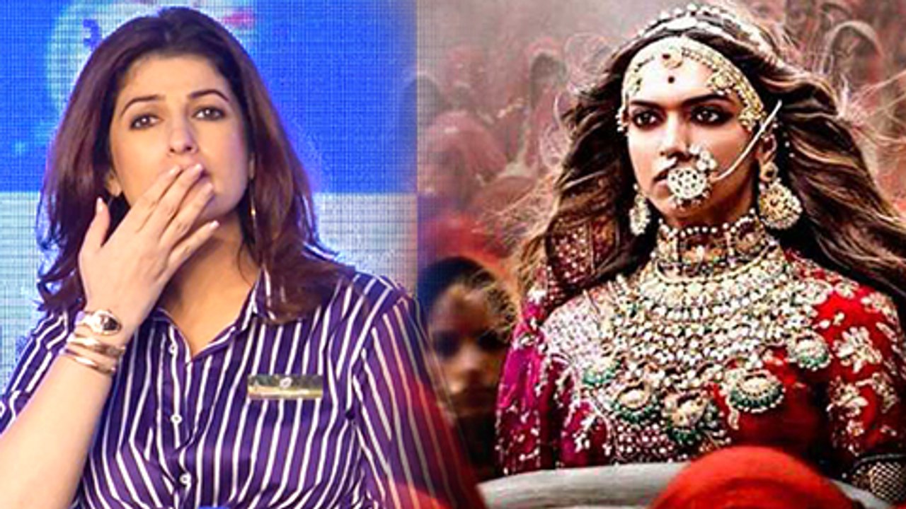 Padmavati: Twinkle Khanna STOPPED From Talking About The Controversy | VIRAL
