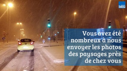 La neige vue par les internautes de Francebleu.fr