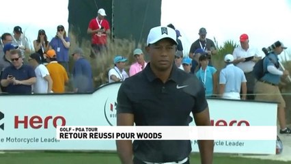 Golf - Hero World Challenge - Woods un 1er tour prometteur