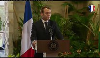 Conférence de presse de Macron avec Nana Akufo-Addo le président le president du ghana