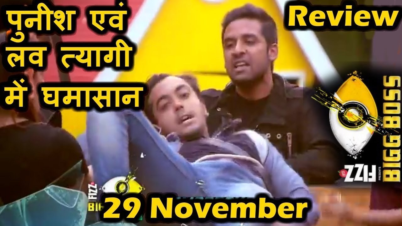 Review Bigg Boss 11 Puneesh and Love tyagi face off __ 29 November episode Review __