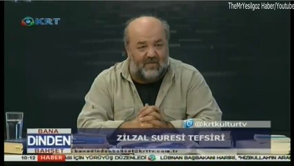 RECEP İHSAN ELİAÇIK İLE ''BANA DİNDEN BAHSET''-26 KASIM 2017-ZİLZAL SURESİ TEFSİRİ