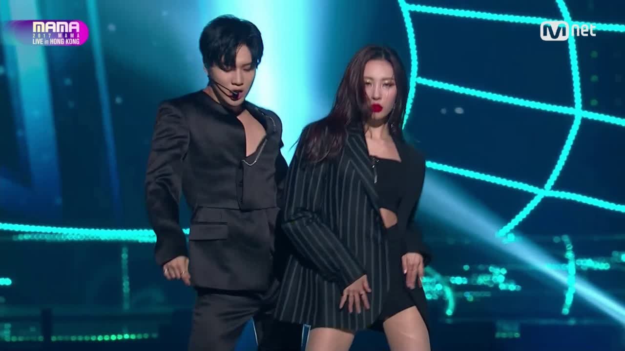 [2017 MAMA in Hong Kong] TAEMIN(태민)&SUNMI(선미)_MOVE_2017마마