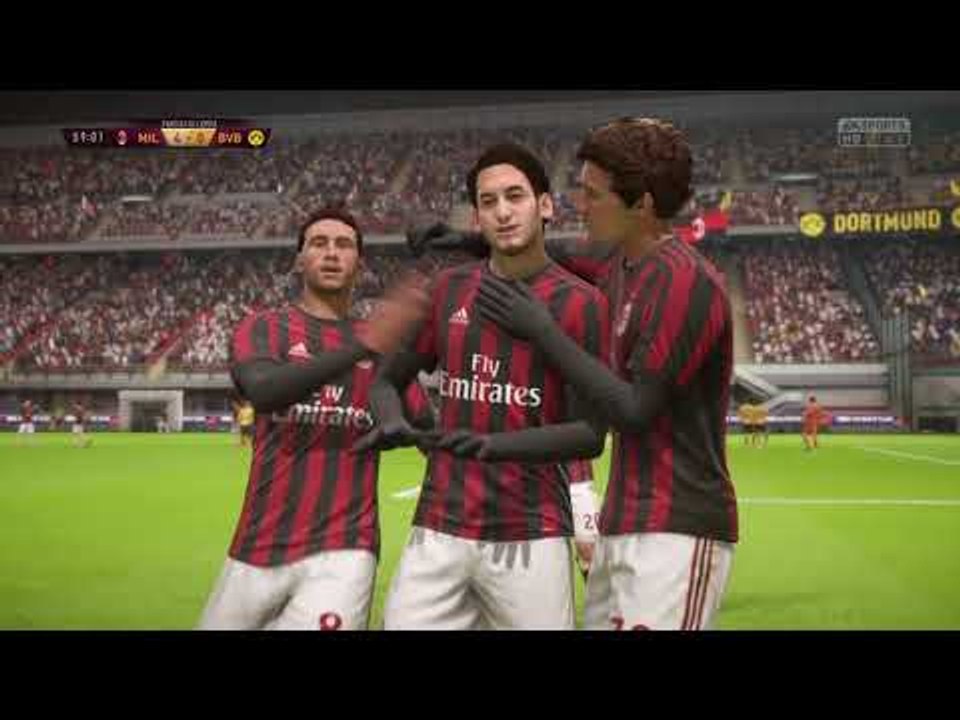 Calhanoglu action and goal