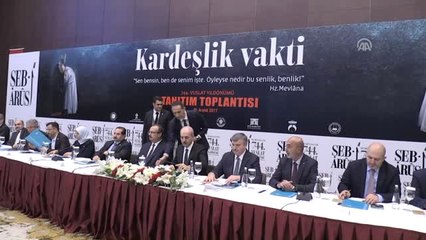 Kurtulmuş: "Şeb-i Arus Törenlerinin Marka Haline Getirilmesi İçin Süreç Tamamlanmıştır"