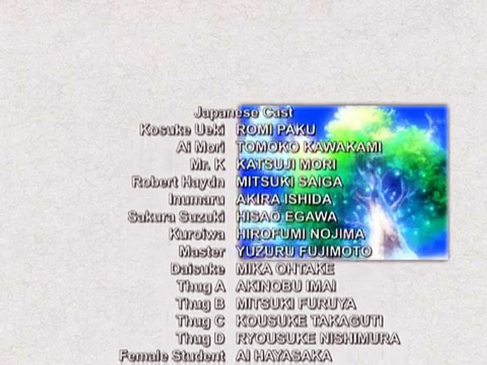 La Llei de Ueki - Ending