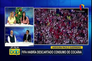Expresidente de la CJ: “FIFA aún no ha descartado que Guerrero consumió cocaína”