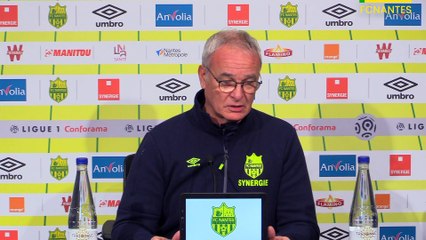 Claudio Ranieri avant ASSE-FCN