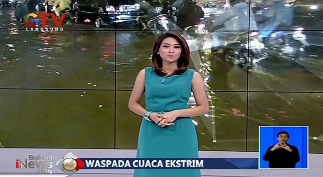 Fenomena Siklon Tropis Dahlia, Jakarta Waspada Banjir