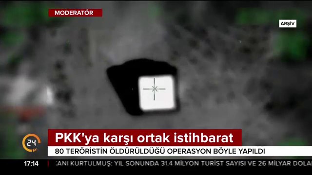 PKK'ya karşı İran ve Irak'tan alınan istihbarat 80 terörist