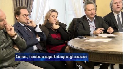 Comune, il sindaco assegna le deleghe agli assessori