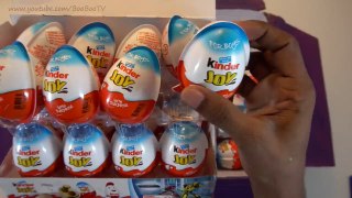 50 Transformers Edition Kinder Joy Surprise eggs unboxing